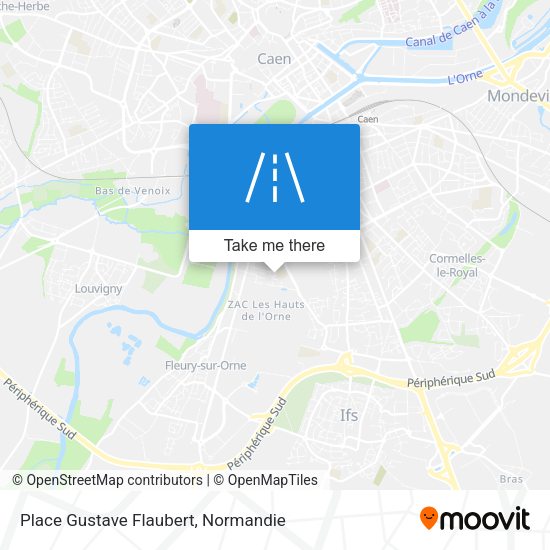 Place Gustave Flaubert map