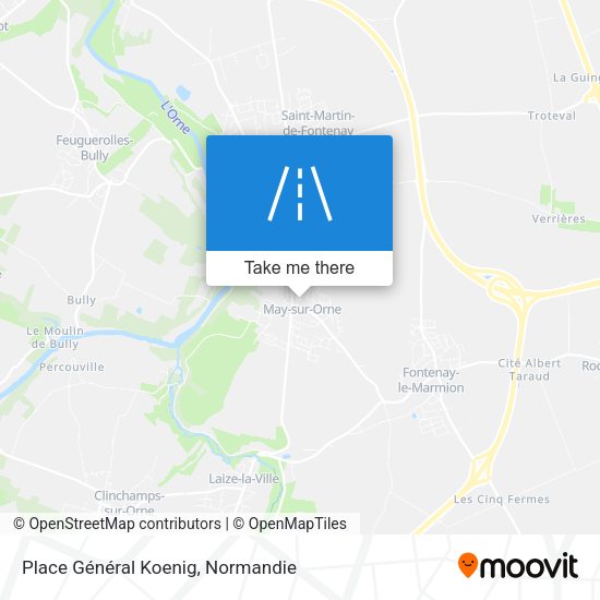Place Général Koenig map