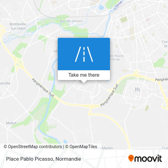 Place Pablo Picasso map