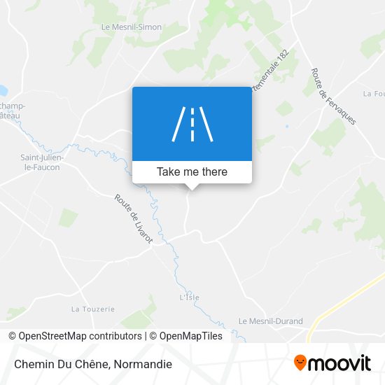 Chemin Du Chêne map