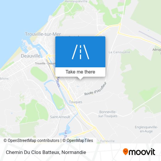 Chemin Du Clos Batteux map