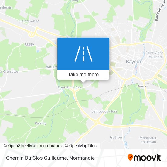 Chemin Du Clos Guillaume map