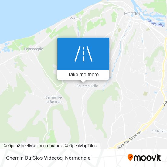 Chemin Du Clos Videcoq map