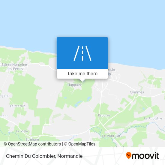 Chemin Du Colombier map