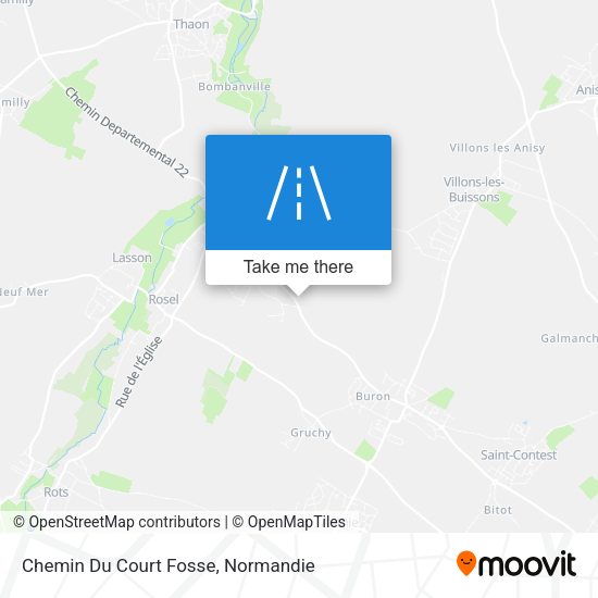 Chemin Du Court Fosse map
