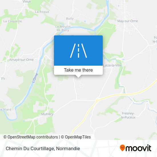 Chemin Du Courtillage map