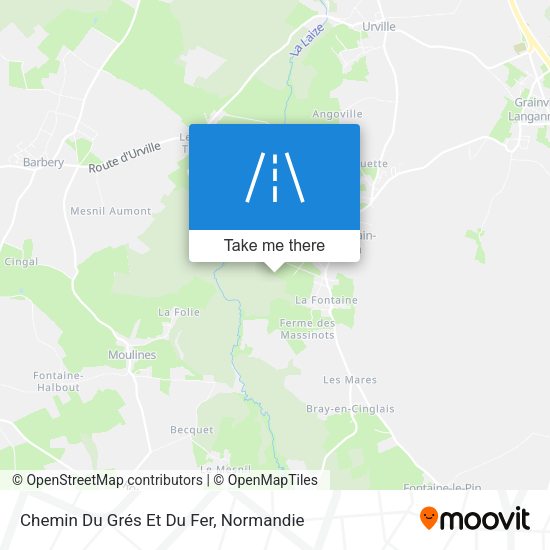 Chemin Du Grés Et Du Fer map