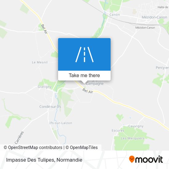 Impasse Des Tulipes map
