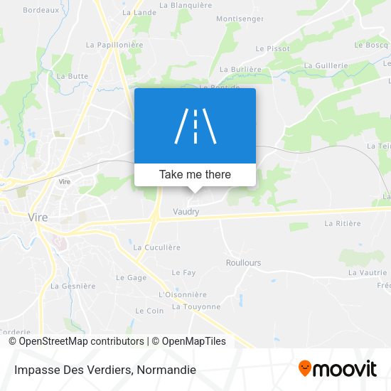 Impasse Des Verdiers map