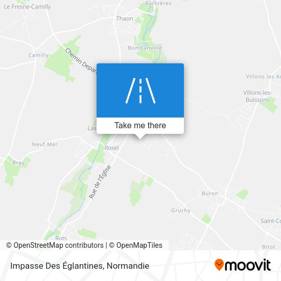 Impasse Des Églantines map