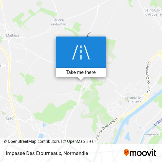 Impasse Des Étourneaux map