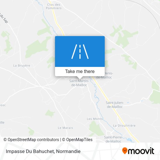 Impasse Du Bahuchet map