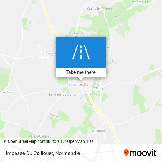 Impasse Du Caillouet map