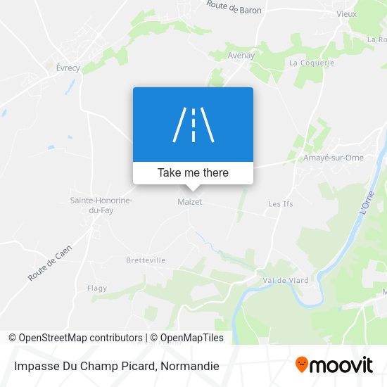 Impasse Du Champ Picard map