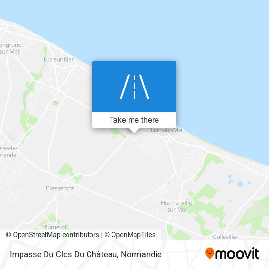 Impasse Du Clos Du Château map