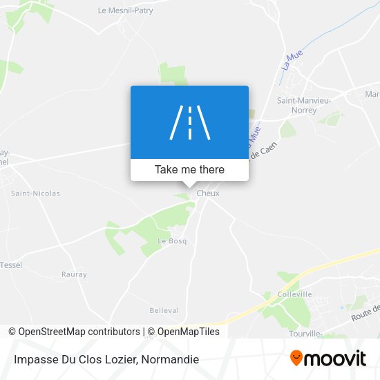 Impasse Du Clos Lozier map