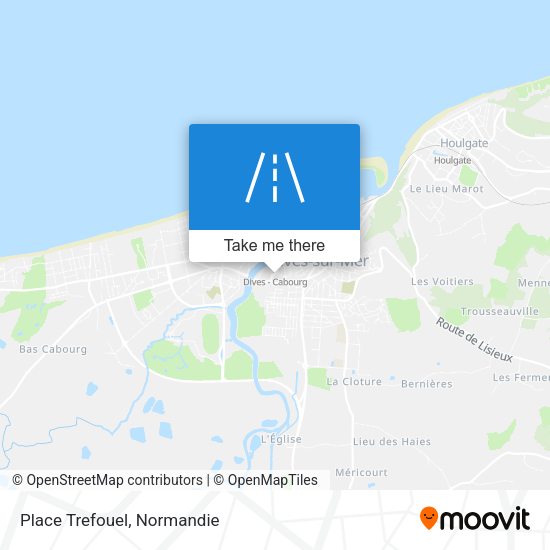 Place Trefouel map