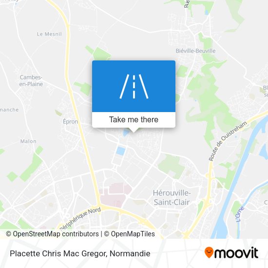 Placette Chris Mac Gregor map