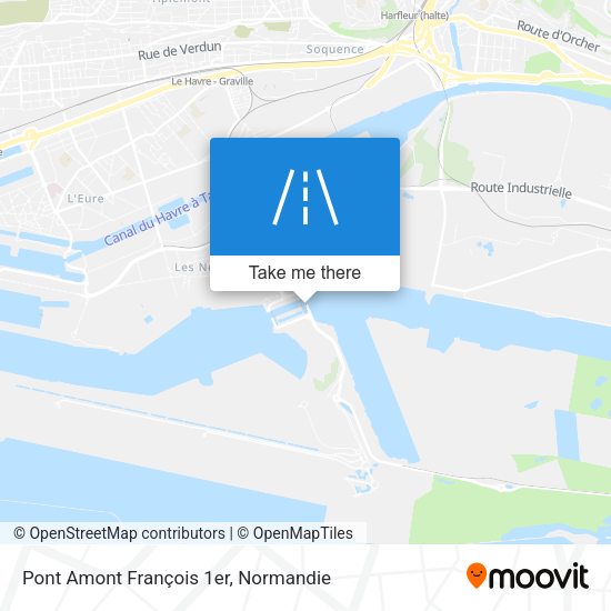 Pont Amont François 1er map
