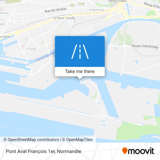 Pont Aval François 1er map