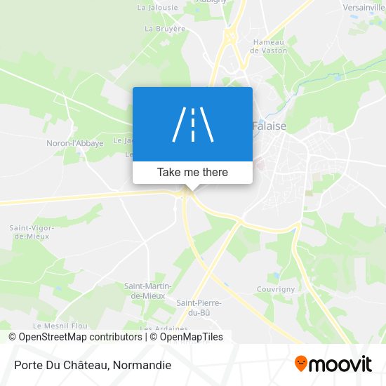 Porte Du Château map