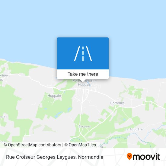 Rue Croiseur Georges Leygues map