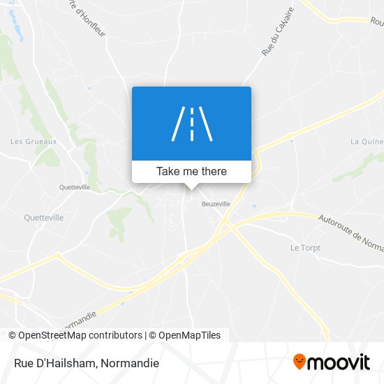 Rue D'Hailsham map