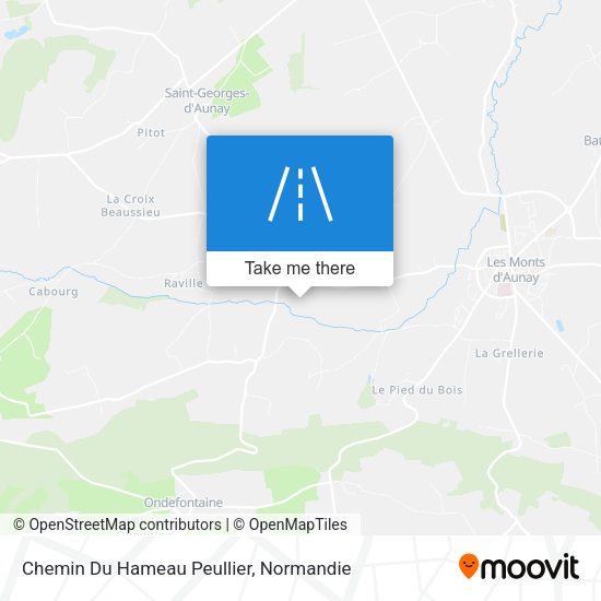 Chemin Du Hameau Peullier map