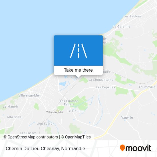 Chemin Du Lieu Chesnay map