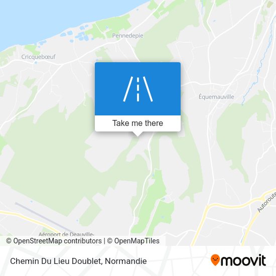 Chemin Du Lieu Doublet map