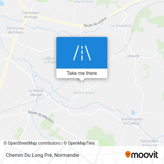 Chemin Du Long Pré map