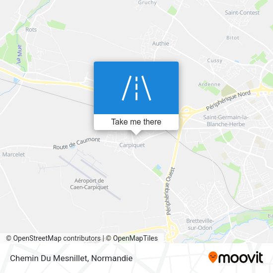 Chemin Du Mesnillet map