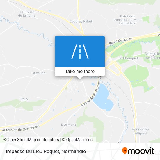 Impasse Du Lieu Roquet map