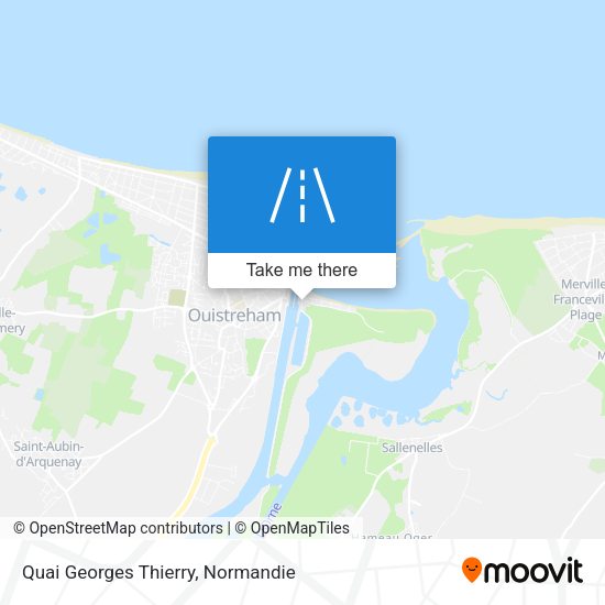 Quai Georges Thierry map
