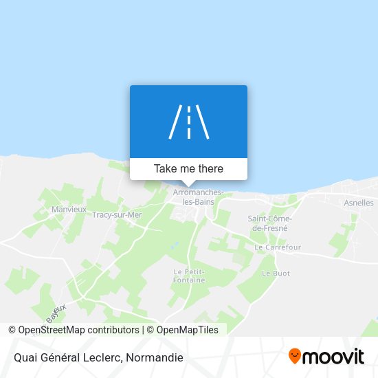 Quai Général Leclerc map