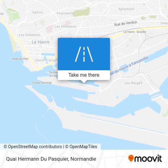 Quai Hermann Du Pasquier map