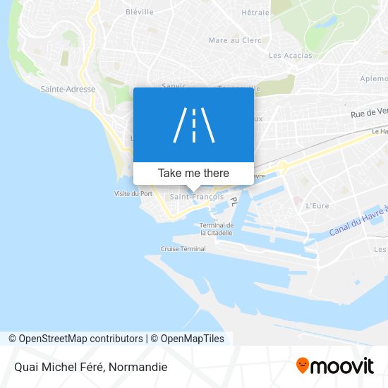 Quai Michel Féré map