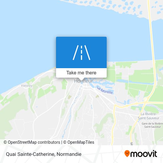 Quai Sainte-Catherine map