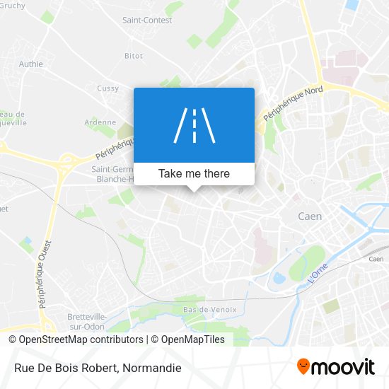 Rue De Bois Robert map