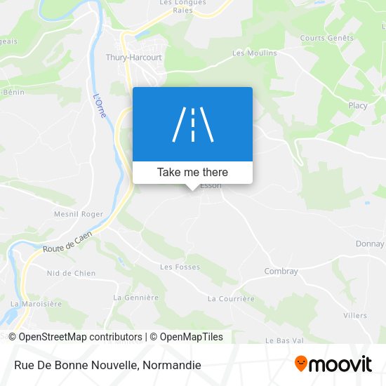 Rue De Bonne Nouvelle map