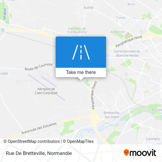 Rue De Bretteville map