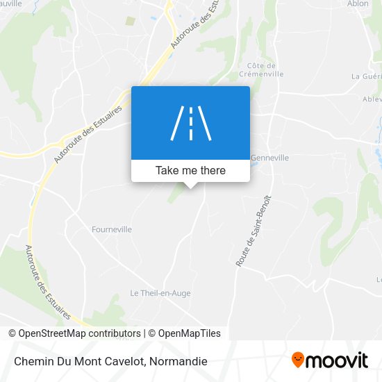 Chemin Du Mont Cavelot map