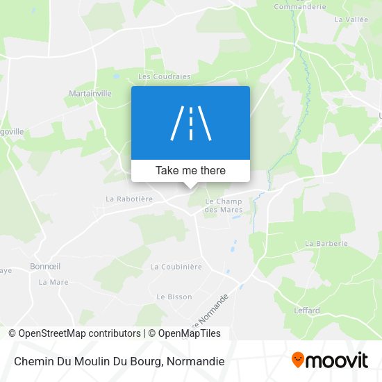 Chemin Du Moulin Du Bourg map