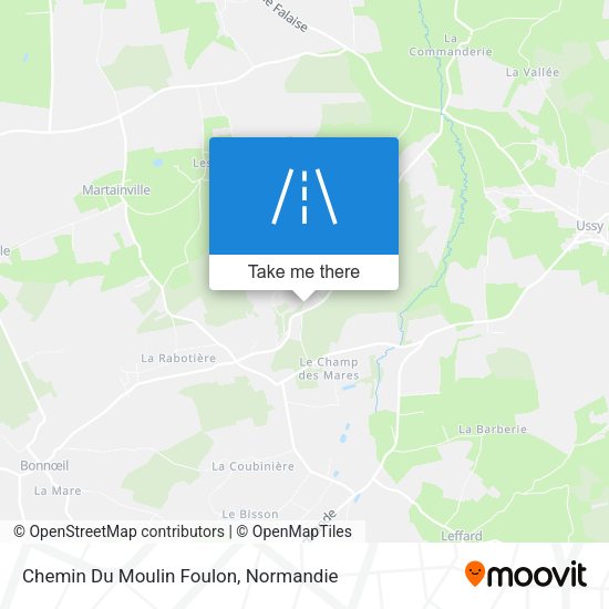Chemin Du Moulin Foulon map