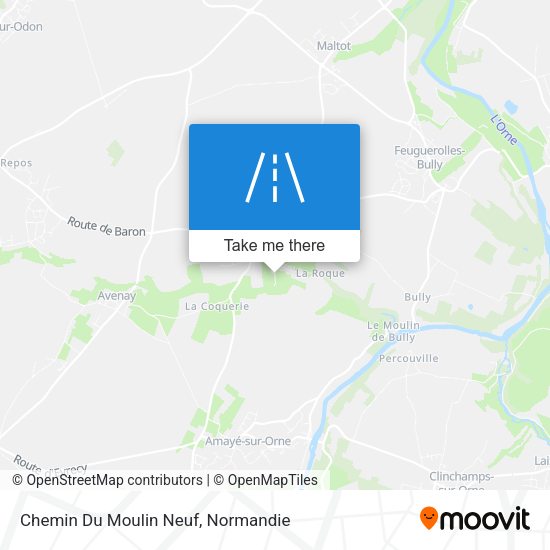 Chemin Du Moulin Neuf map