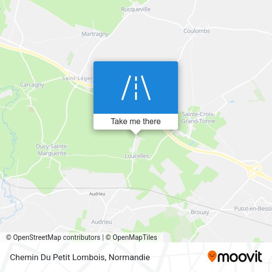 Chemin Du Petit Lombois map
