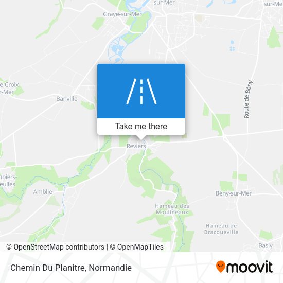 Chemin Du Planitre map