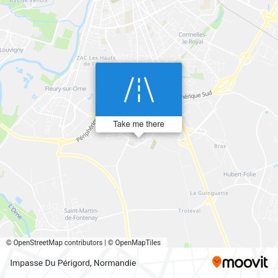 Impasse Du Périgord map