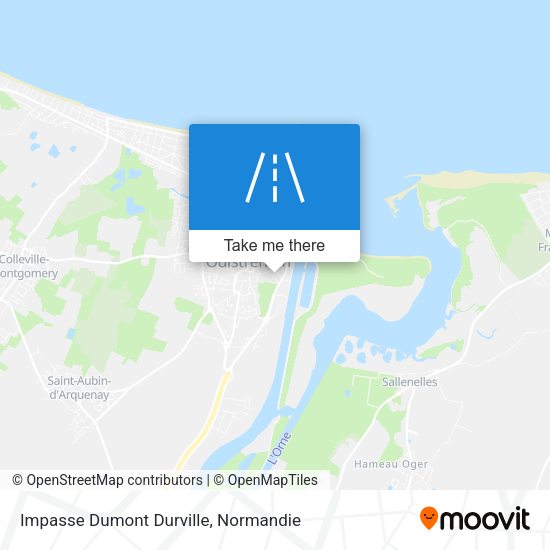 Impasse Dumont Durville map