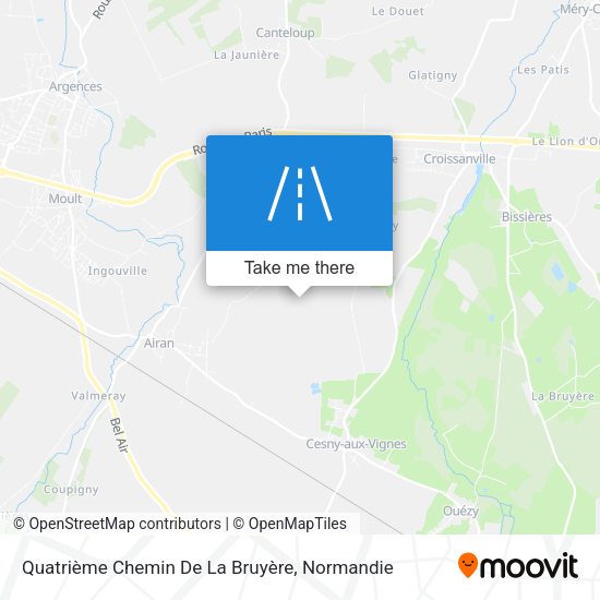 Quatrième Chemin De La Bruyère map